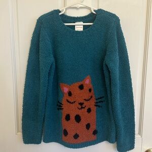 Hanna Anderson girls marshmallow sweater